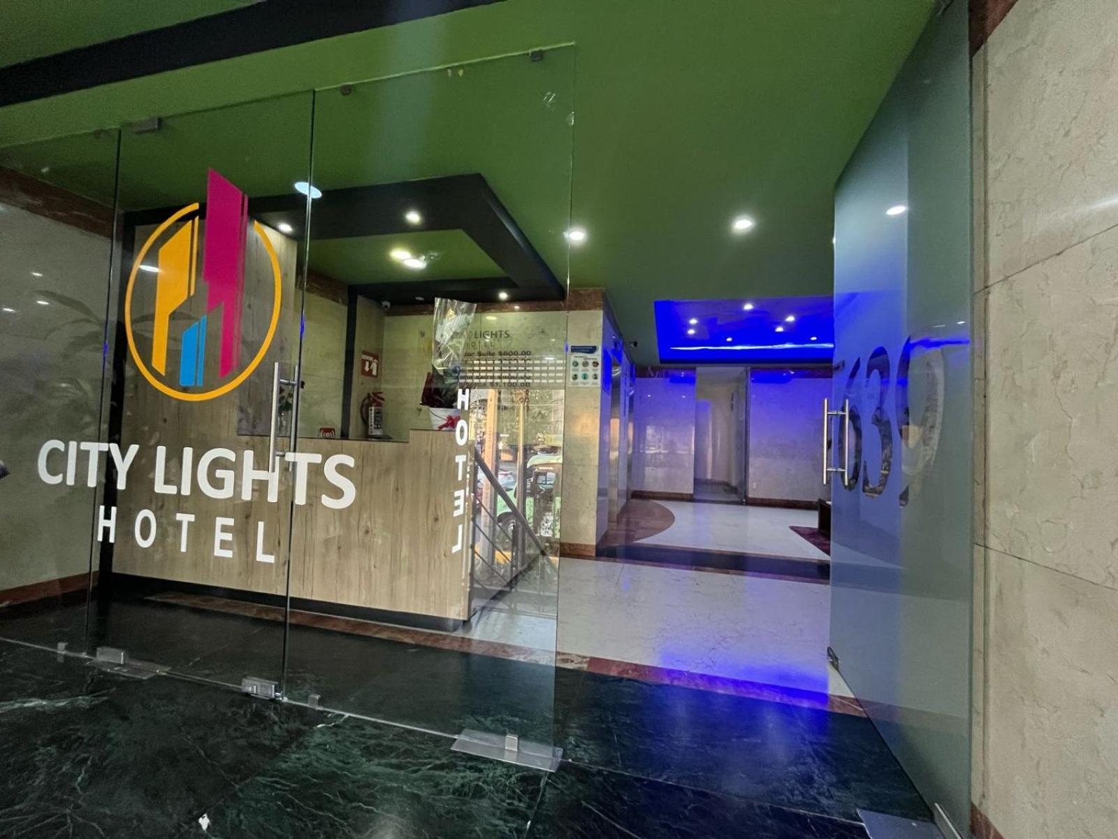 Hotel City Lights Kota Meksiko Bagian luar foto